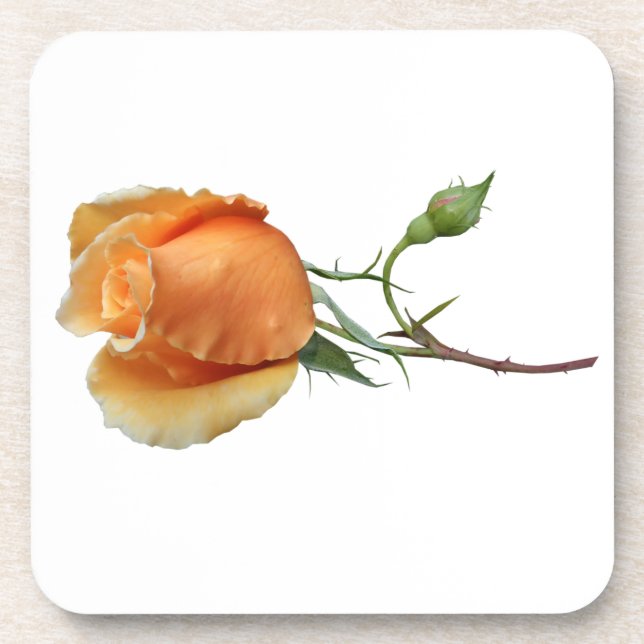 Porta-copo Corte de rosa solteiro (Frente)