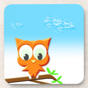 Porta-copo Coruja em uma filial