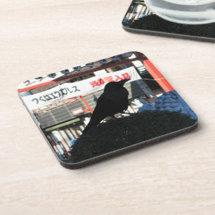 Porta-copo Corvo Japonês