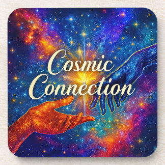 Porta-copo 🪐 Cosmic Connection Coaster