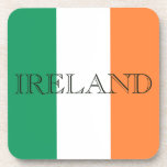 Porta-copo costa da Irlanda Flag<br><div class="desc">Irish Flag Ireland Plastic Porta copos com Cork

Design © Trinkets e coisas 2017 - AHP Design. Todos os direitos reservados.</div>
