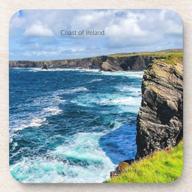 Porta-copo Costa da Irlanda, fotografia, (Frente)