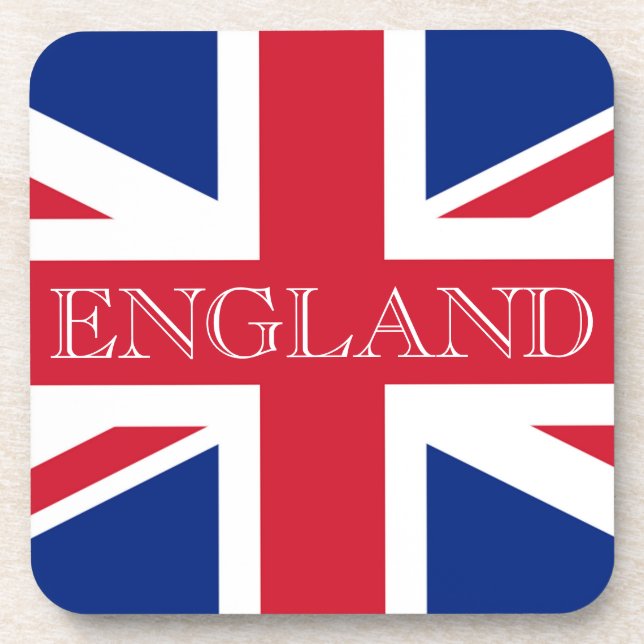 Porta-copo costa da Union Jack Flag England (Frente)