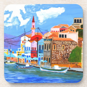 Porta-copo Costa grega