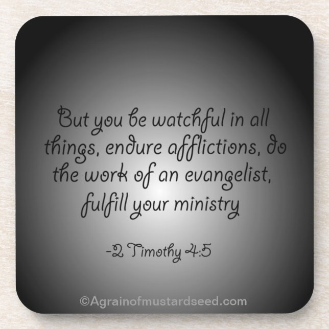 Porta-copo Cotações bíblias (Frente)