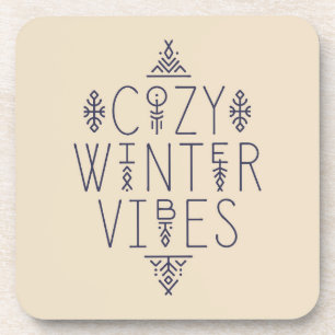 Porta-copo Cozy Winter Vibes Design