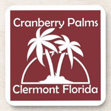 Cranberry Palms Coasters