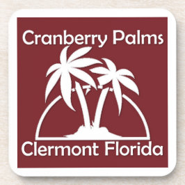 Porta-copo Cranberry Palms Coasters