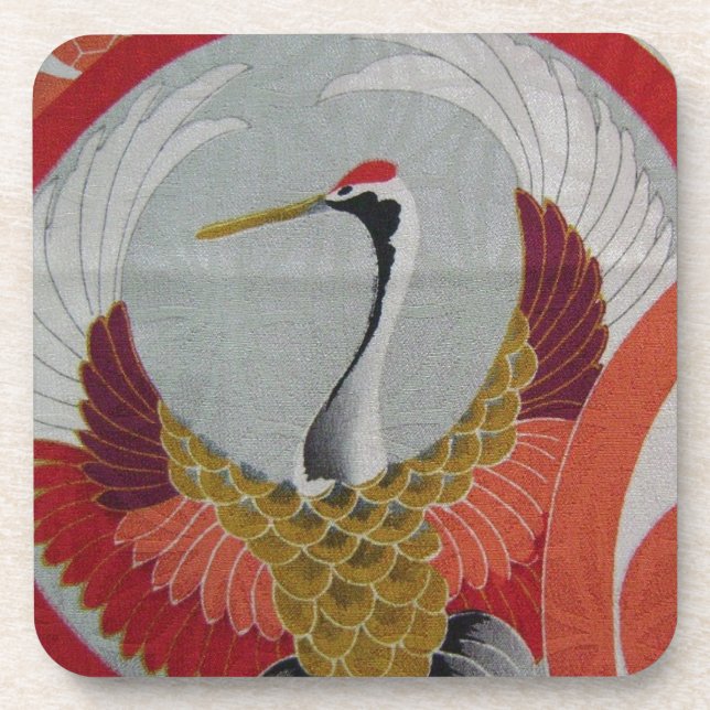 Porta-copo Crane Colorida (Frente)