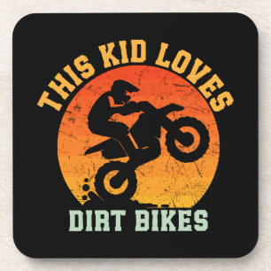 Porta-copo Crianças Engraçadas Bicicleta Dirt