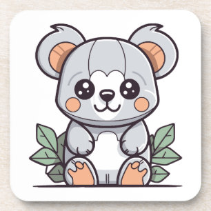 Porta-copo Criando Vetor de Koala Mágico Kawaii