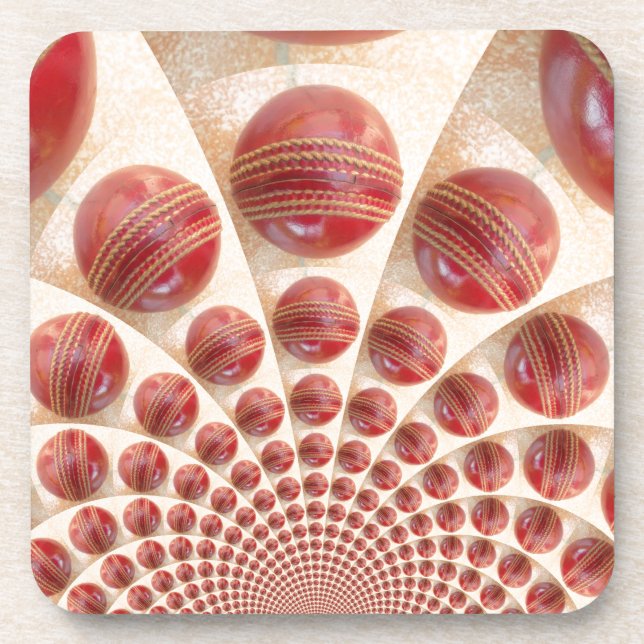 Porta-copo Cricket Balls: Array ritmado (Frente)