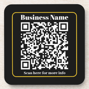 Porta-copo Crie um código QR de negócios instantaneamente esc