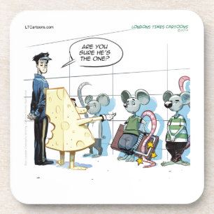 Porta-copo Crimes do Rato por Rick London Divertido