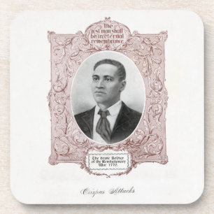 Porta-copo Crispus Attucks da Revolução Americana do Márti