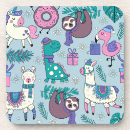 Porta-copo Critérios WInter Whimsical