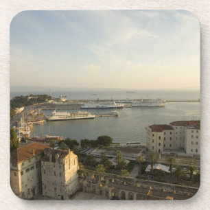 Porta-copo Croácia, Dalmácia, Split. Vista da Riva