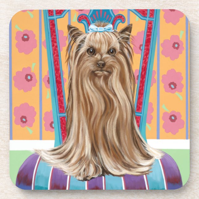 Porta-copo Crown Princess Yorkie (Frente)