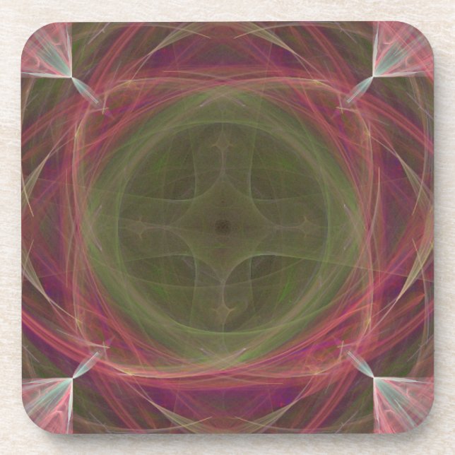 Porta-copo Cruz Geométrica (Frente)