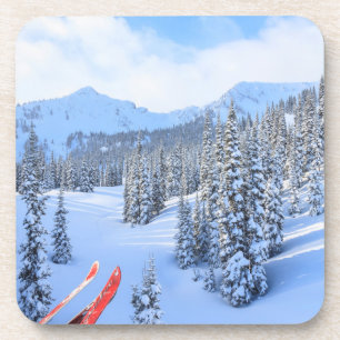 Porta-copo Crystal Mountain Ski Resort, perto de Mt. Rainier