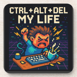 PORTA-COPO CTRL - ALT - EXCLUIR MINHA VIDA