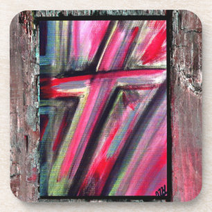 Porta-copo Curando cruz