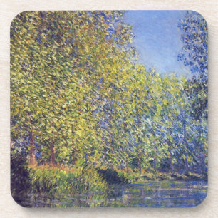 Porta-copo Curva no rio Epte perto de Giverny por Claude Mone