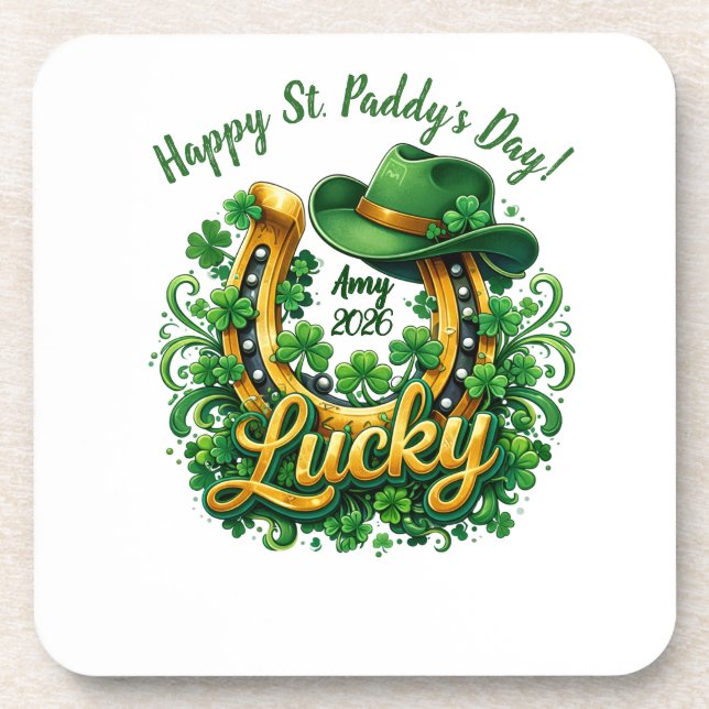 Porta-copo Customizable St. Patrick's Day (Frente)