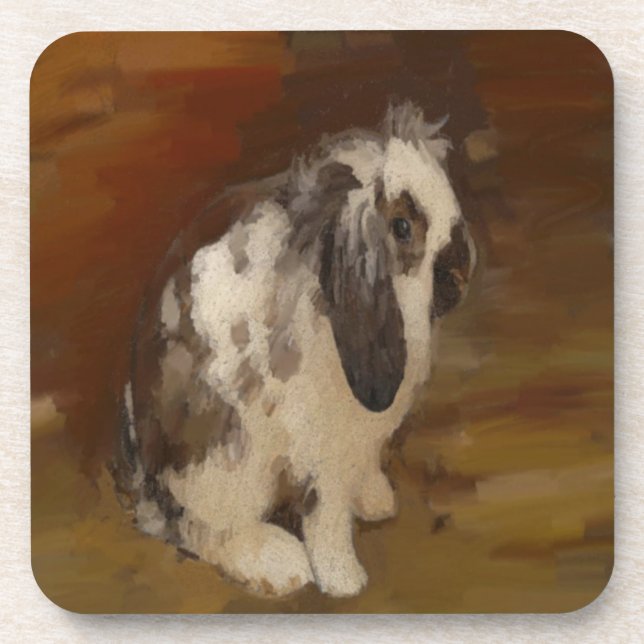 Porta-copo Cute, Baby Lop Eared Rabbit (Frente)