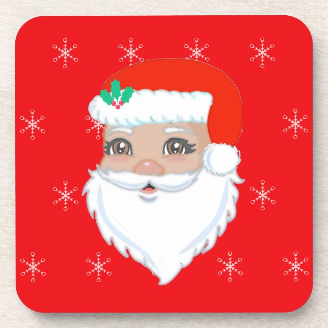 Porta-copo Cute Santa Claus (Frente)