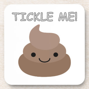Porta-copo Cute Tickle Me Poop Emoji