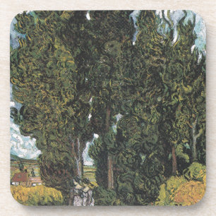 Porta-copo Cypress Trees por Van Gogh