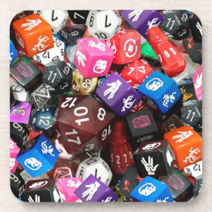 Porta-copo d20 dados