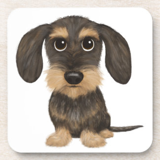 Porta-copo Dachshund| Cão de Cartoon Bonito Teckel