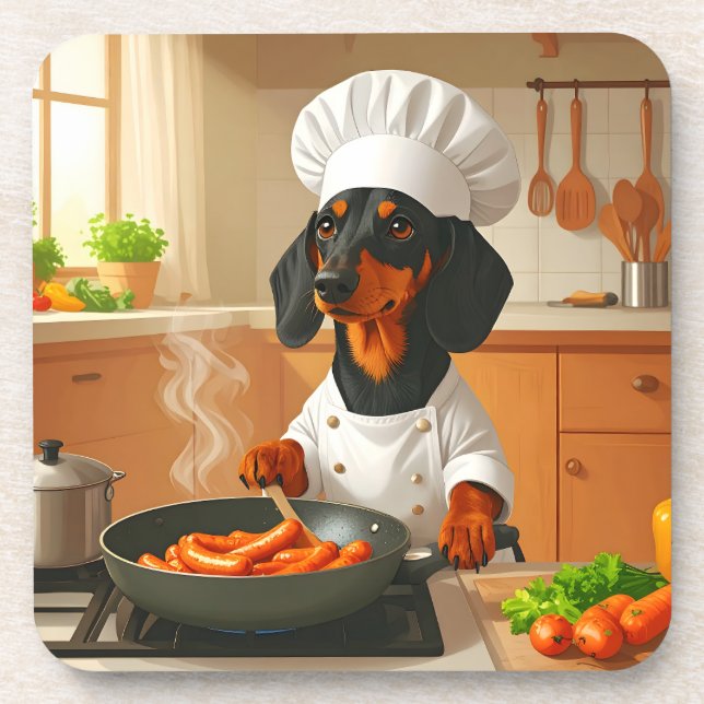 Porta-copo Dachshund "Sausage Dog" (Frente)