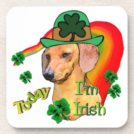 Porta-copo Dachshund St Patricks