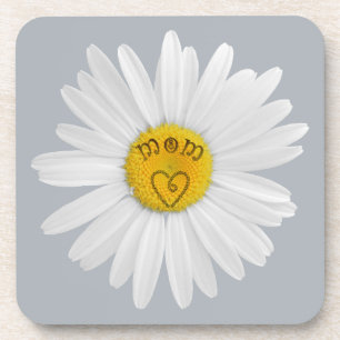 Porta-copo Daisy Flower Para A Mãe Arte Personalizar O Fundo