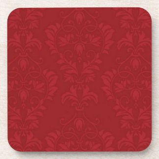 Porta-copo Damasco Vermelho