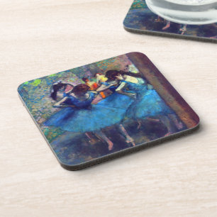 Porta-copo Dançarinas em Azul por Edgar Degas, Arte de Balé V