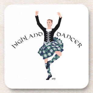 Porta-copo Dançarino Escocês de Highland - Fling