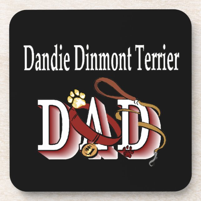 Porta-copo Dandie Dinmont Terrier PAI (Frente)