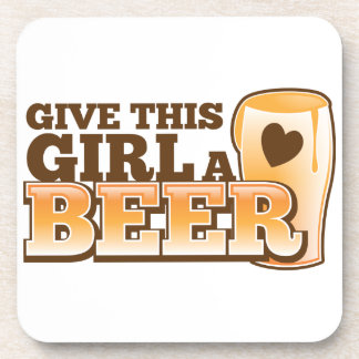 Porta-copo Dê a esta menina um ND da cerveja