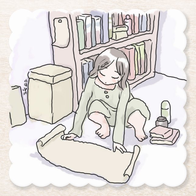 PORTA-COPO DE PAPEL さいくにじ (Frente)