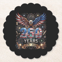 250 Anos 1776 2026 4 de Julho Águia 250º Aniversár