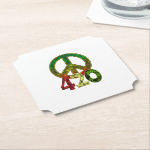 Porta-copo De Papel 4 20 Paz