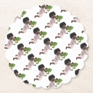 Porta-copo De Papel 519 Sasha Cara Black bebé base para copos