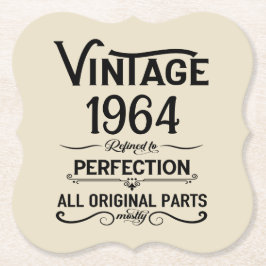 Porta-copo De Papel 60 presentes de aniversário personalizados