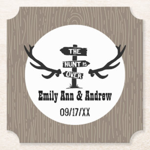 Porta-copo De Papel A Caça Acabou