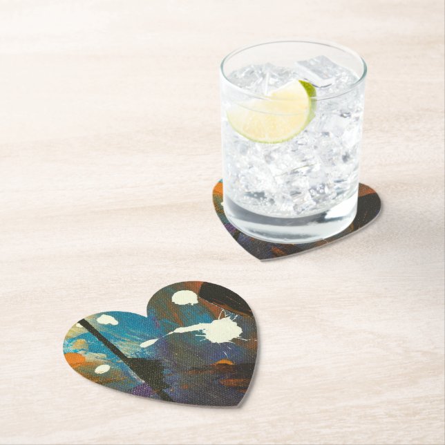 Porta-copo De Papel Abstrato Art (Insitu)