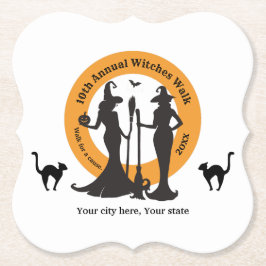 Porta-copo De Papel Acessórios de papel para o evento Witches Walk